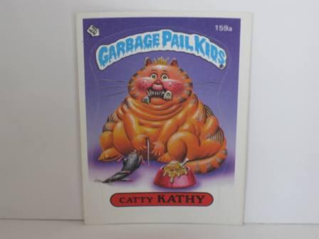 159a Catty KATHY 1986 Topps Garbage Pail Kids Card